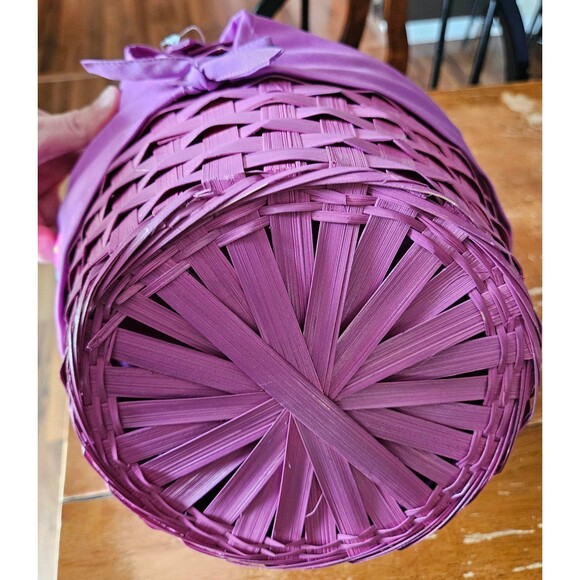 Purple Unicorn Easter Basket With Cloth Liner - Picture 5 of 8